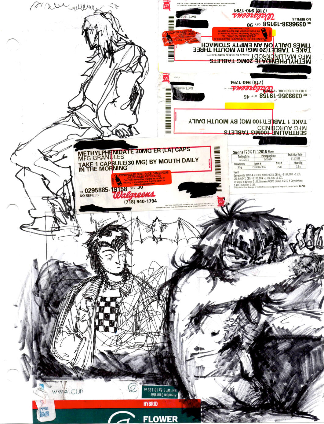 Pill, After Cabanel - 2024